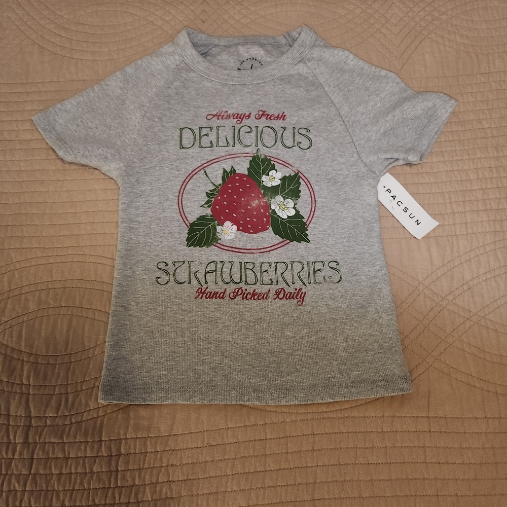 PACSUN/ BRANDY MELVILLE VINTAGE STYLE TEE NWT!! 🔥🔥